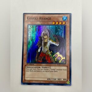 YU-GI-OH! Gishki Avance Yu-Gi-Oh! Card; 1st Edition; HA07-EN003; Perfect Cond.